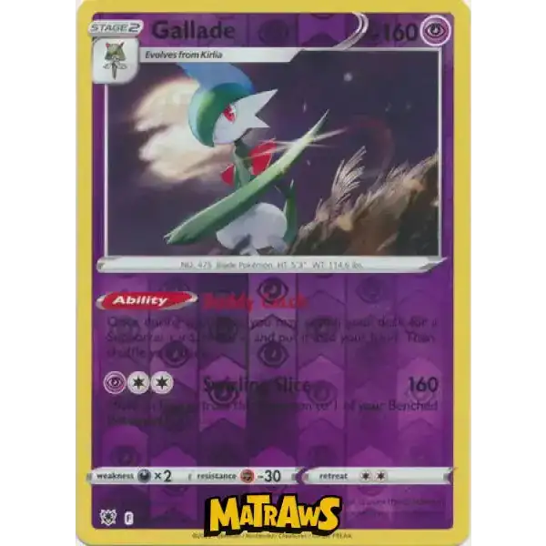 (062/189) Gallade - Reverse Enkeltkort Astral Radiance 