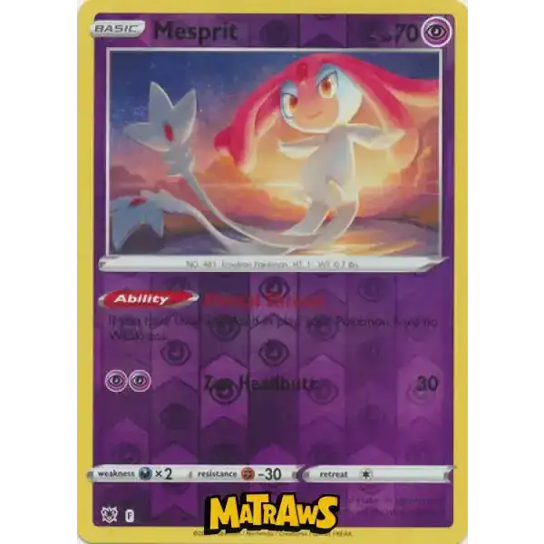 (066/189) Mesprit - Reverse Enkeltkort Astral Radiance 