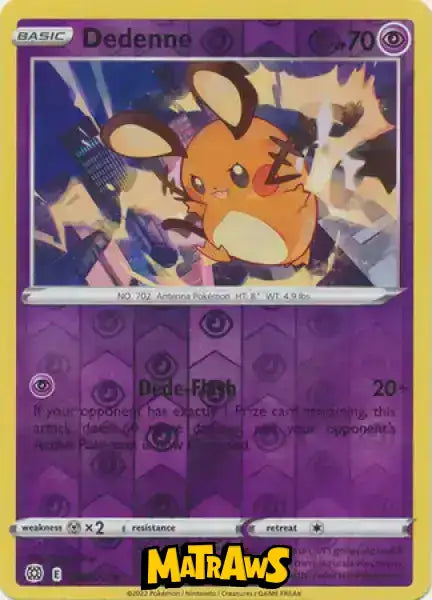 (067/172) Dedenne - Reverse Enkeltkort Brilliant Stars 