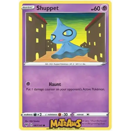 (067/185) Shuppet Enkeltkort Vivid Voltage 