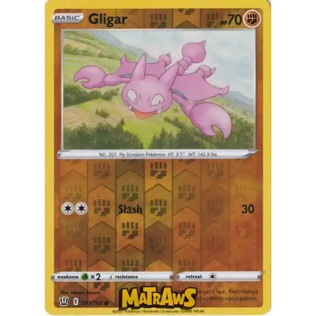 (071/163) Gligar - Reverse Enkeltkort Battle Styles 