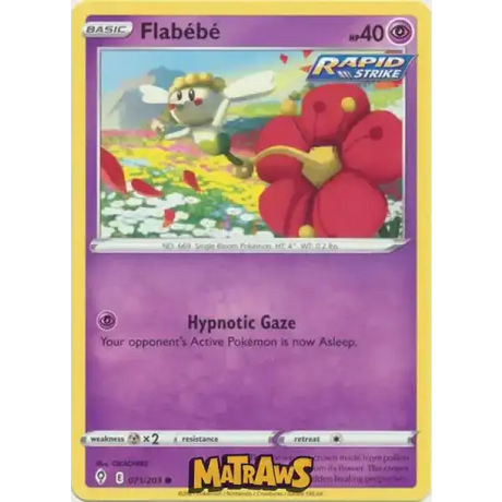 (071/203) Flabébé Enkeltkort Evolving Skies 