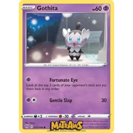 (073/189) Gothita Enkeltkort Darkness Ablaze 