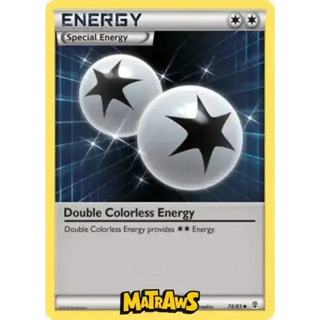 (074/083) Double Colorless Energy Enkeltkort Generations 