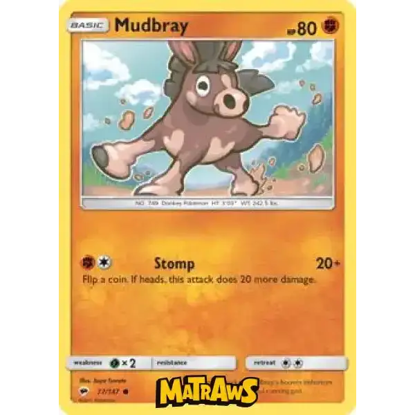 (077/147) Mudbray Enkeltkort Burning Shadows 