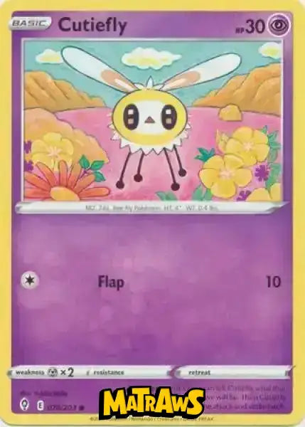 (078/203) Cutiefly Enkeltkort Evolving Skies 