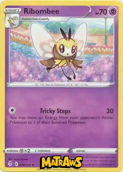 (079/203) Ribombee Enkeltkort Evolving Skies 