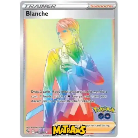 (082/078) Blanche - Rainbow Enkeltkort Pokémon GO TCG 