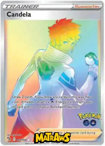 (083/078) Candela - Rainbow Enkeltkort Pokémon GO TCG 