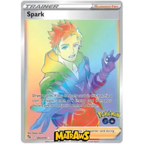 (085/078) Spark - Rainbow Enkeltkort Pokémon GO TCG 
