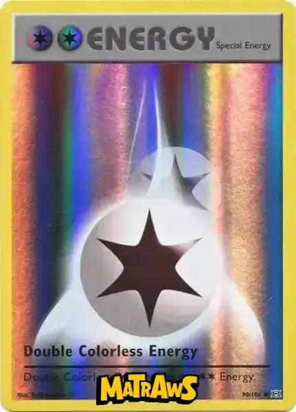 (090/108) Double Colorless Energy - Reverse Enkeltkort Evolutions 