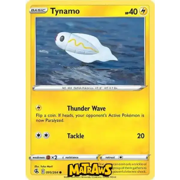 (095/264) Tynamo Enkeltkort Fusion Strike 