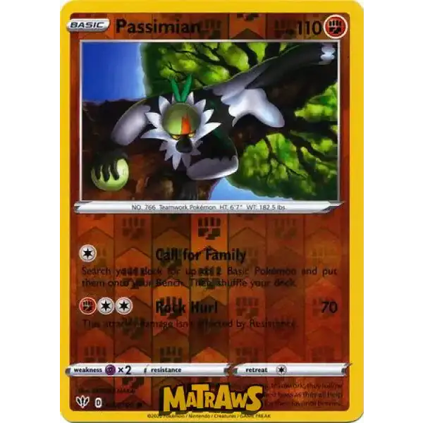 (097/189) Passimian - Reverse Enkeltkort Darkness Ablaze 