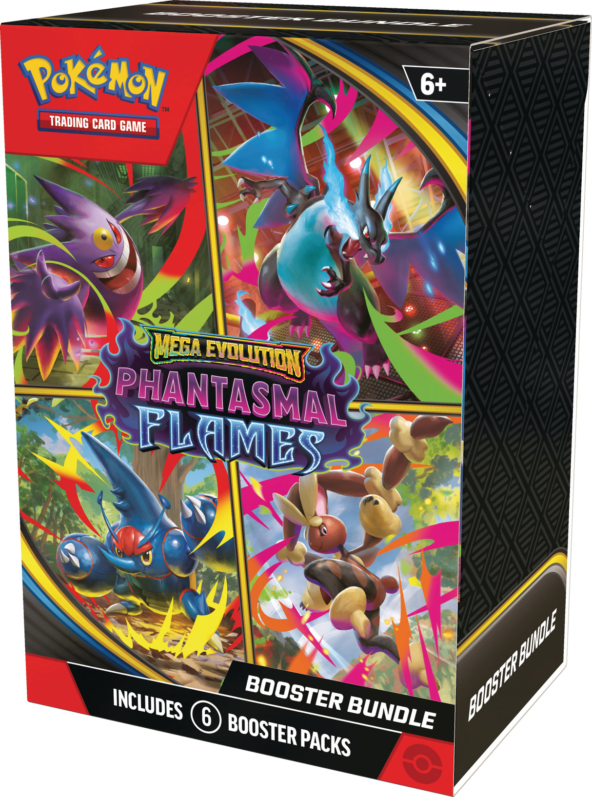 Pokémon TCG: Mega Evolution: Phantasmal Flames - Booster Bundle