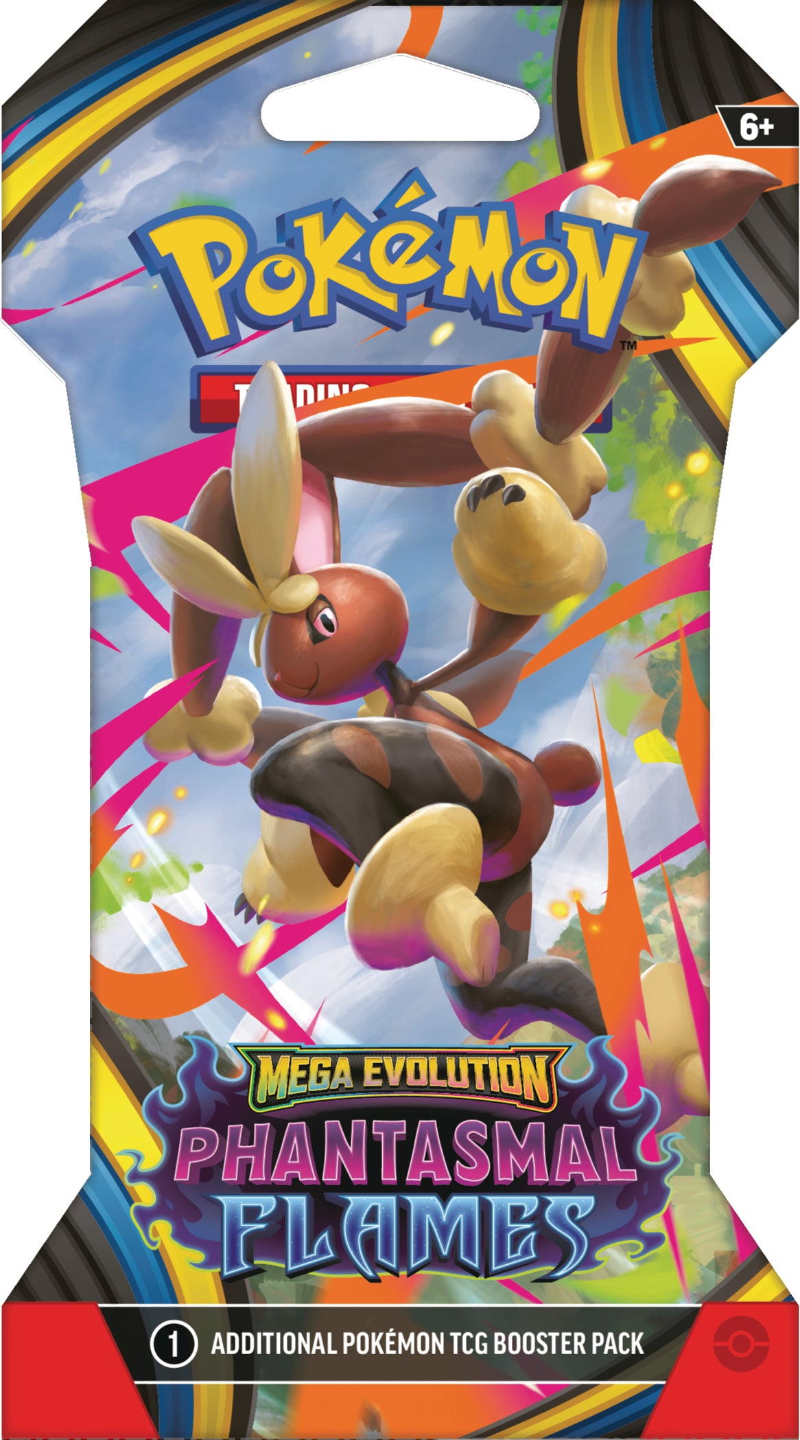 Pokémon TCG: Mega Evolution: Phantasmal Flames - Sleeved Booster Pack
