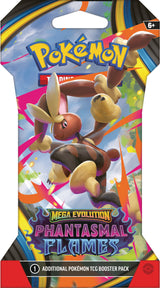 Pokémon TCG: Mega Evolution: Phantasmal Flames - Sleeved Booster Pack