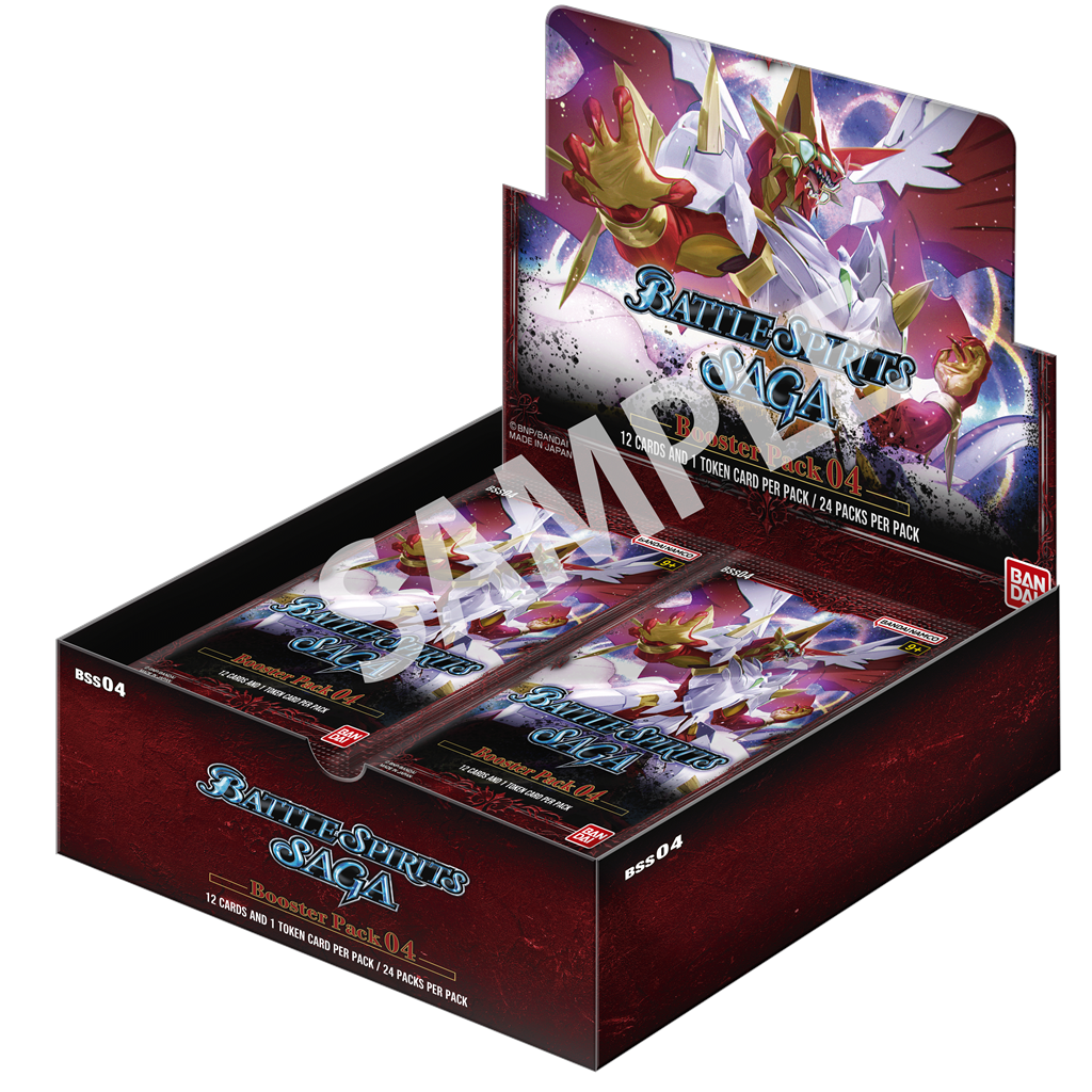 Battle Spirits Saga: Savior of Chaos  - Booster Display Box - BSS04 (24 Booster Packs)