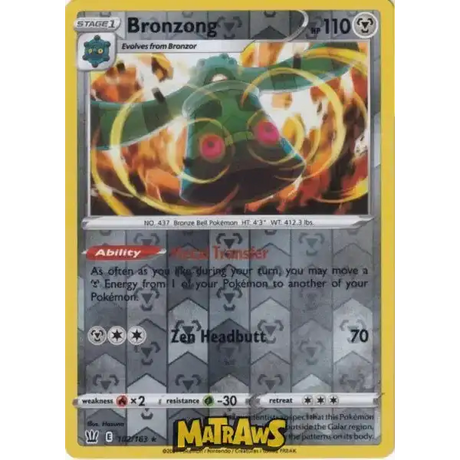 (102/163) Bronzong - Reverse Enkeltkort Battle Styles 