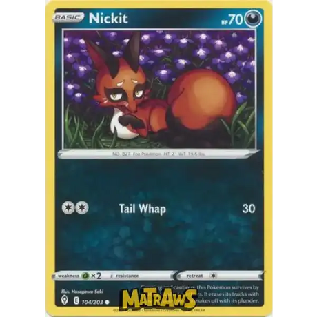 (104/203) Nickit Enkeltkort Evolving Skies 