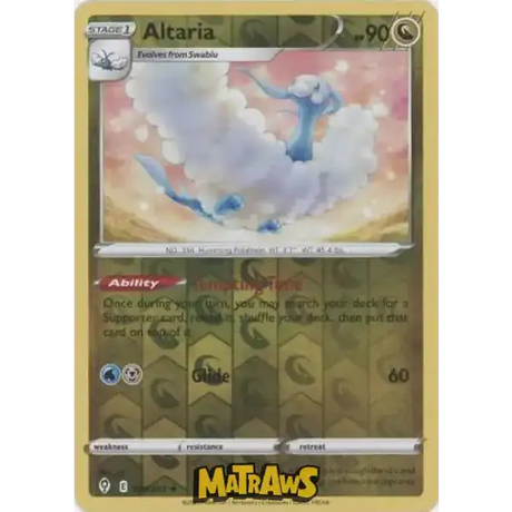 (106/203) Altaria - Reverse Enkeltkort Evolving Skies 