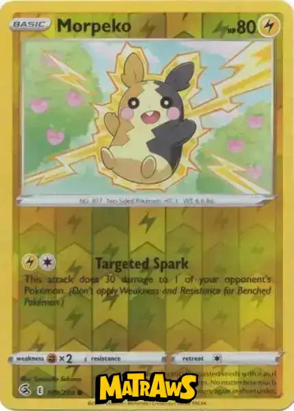 (109/264) Morpeko - Reverse Enkeltkort Fusion Strike 