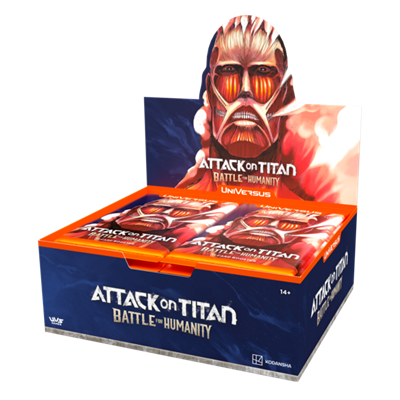 UniVersus: Attack on Titan: Battle for Humanity Booster Display (24 Pakker)