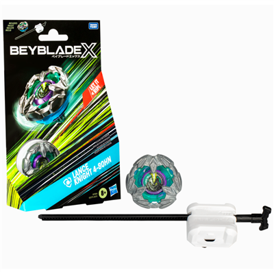 Beyblade X Lance Knight 4-80HN Starter Pack Top and Launcher Legetøj