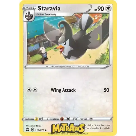 (118/172) Staravia Enkeltkort Brilliant Stars 