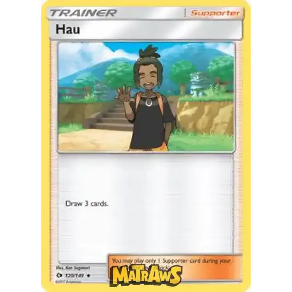 (120/149) Hau Enkeltkort Sun & Moon 