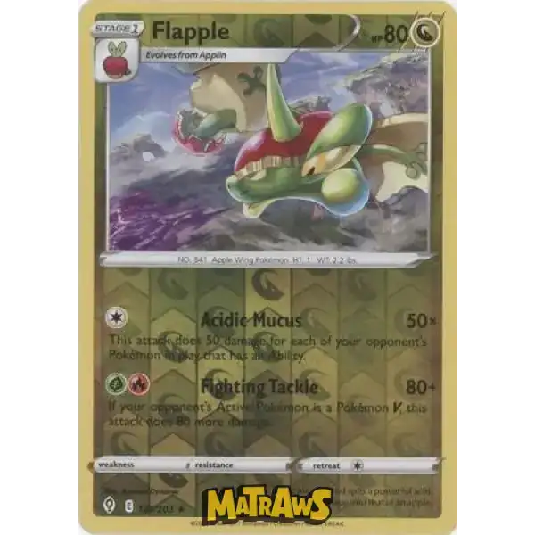 (120/203) Flapple - Reverse Enkeltkort Evolving Skies 