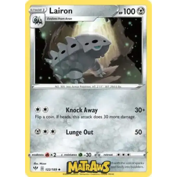 (122/189) Lairon Enkeltkort Darkness Ablaze 