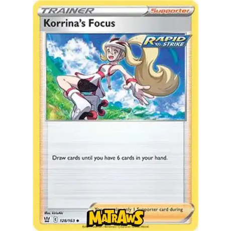 (128/163) Korrina's Focus Enkeltkort Battle Styles 