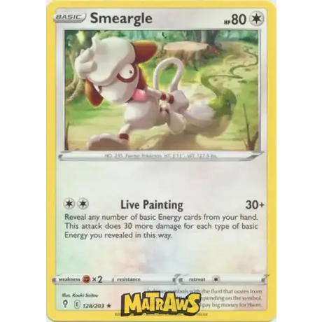 (128/203) Smeargle Enkeltkort Evolving Skies 