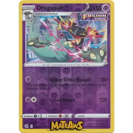 (130/264) Dragapult - Reverse Enkeltkort Fusion Strike 