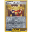 (135/163) Sordward & Shieldbert - Reverse Enkeltkort Battle Styles 