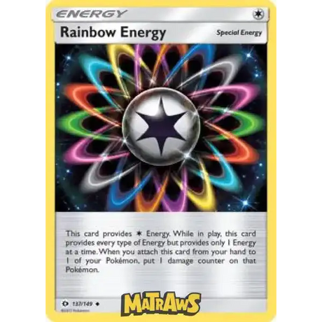 (137/149) Rainbow Energy Enkeltkort Sun & Moon 