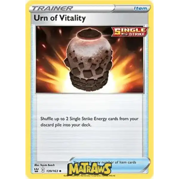 (139/163) Urn of Vitality Enkeltkort Battle Styles 