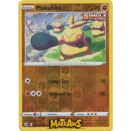 (142/264) Makuhita - Reverse Enkeltkort Fusion Strike 