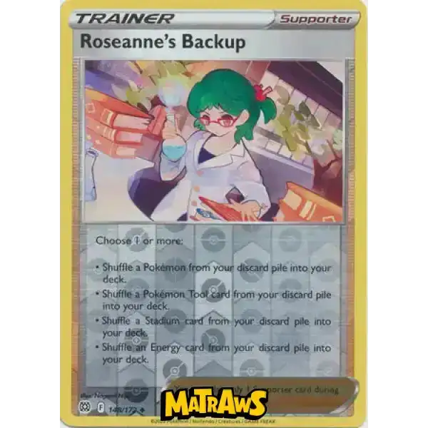 (148/172) Roseanne’s Backup - Reverse Enkeltkort Brilliant Stars 