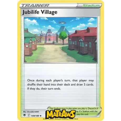 (148/189) Jubilife Village Enkeltkort Astral Radiance 