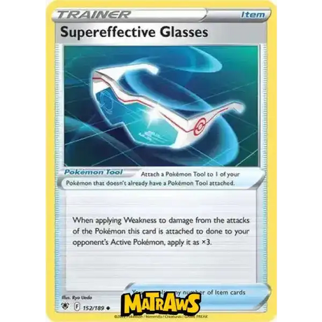 (152/189) Supereffective Glasses Enkeltkort Astral Radiance 