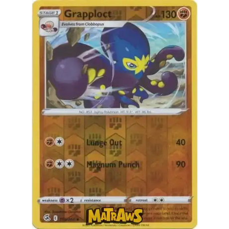 (153/264) Grapploct - Reverse Enkeltkort Fusion Strike 