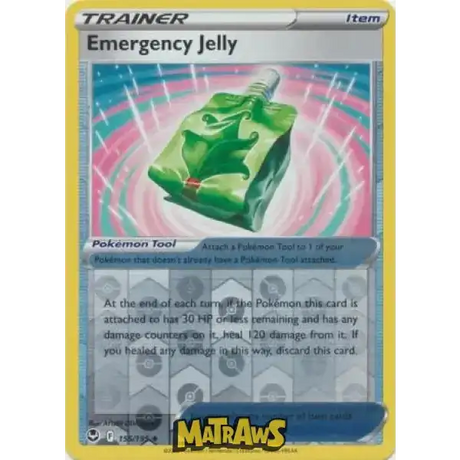 (155/195) Emergency Jelly - Reverse Enkeltkort Silver Tempest 