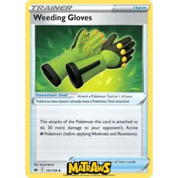 (155/198) Weeding Gloves Enkeltkort Chilling Reign 