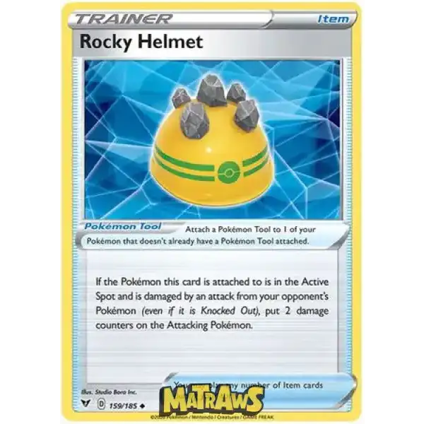 (159/185) Rocky Helmet Enkeltkort Vivid Voltage 