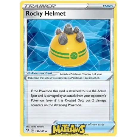 (159/185) Rocky Helmet Enkeltkort Vivid Voltage 