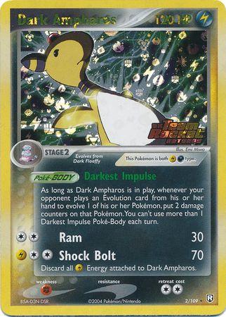 Dark Ampharos [TRR-2] Stamped Holo