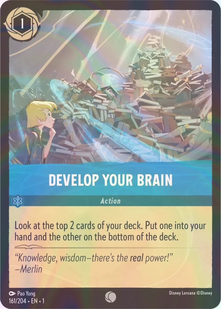 Develop Your Brain - Foil (Common) - 161/204