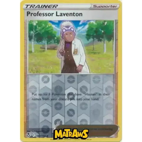 (162/195) Professor Laventon - Reverse Enkeltkort Silver Tempest 