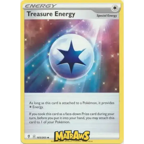 (165/203) Treasure Energy Enkeltkort Evolving Skies 